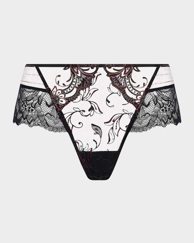 Charme Secret Embroidered Lace Boyshorts